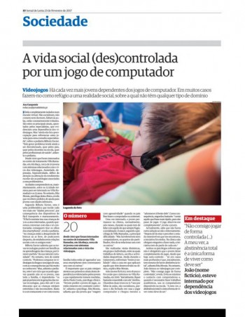 A vida social (des)controlada por um jogo de computador